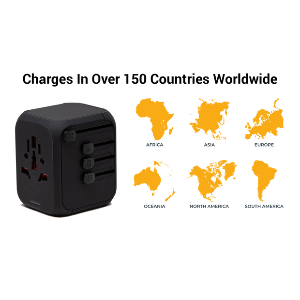 Worldwide Travel Adapter For 150+ Countries